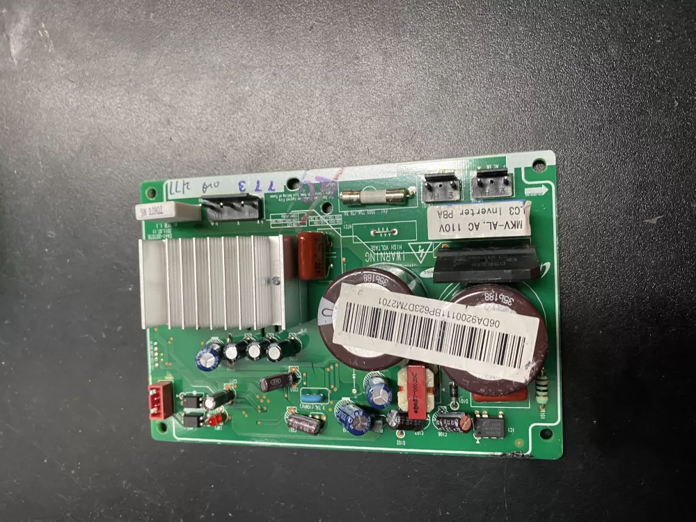 Samsung DA92-00111B Refrigerator Inverter Control Board