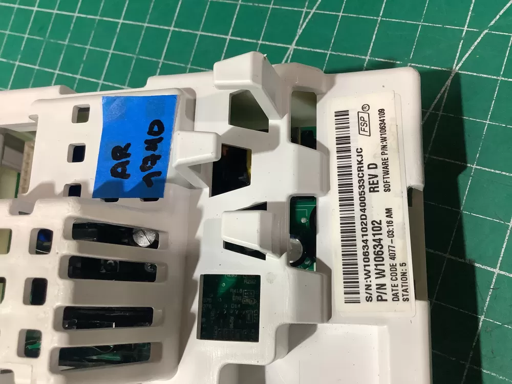 Whirlpool Kenmore W10634102 Washer Control Board AZ190449 | AR1740