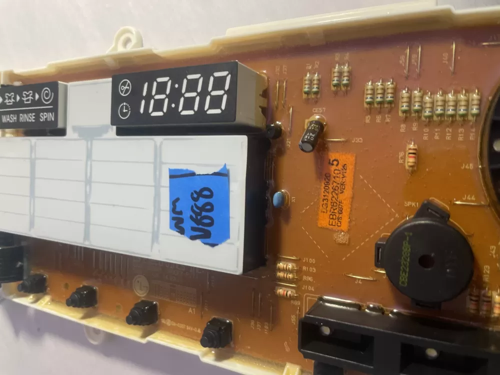 LG EBR62267105 EBR62267102 EAX60993601 Washer Control Board AZ196921 | Wmv888