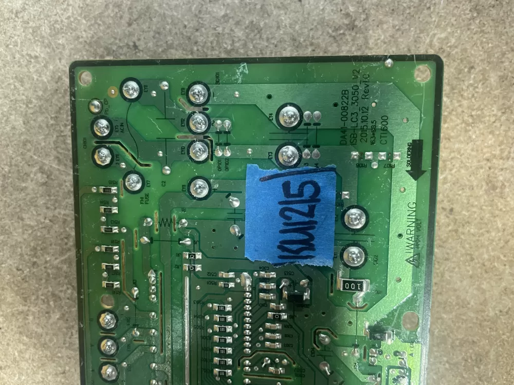 Samsung DA92-00763B Refrigerator Control Board Inverter AZ21562 | KM1215