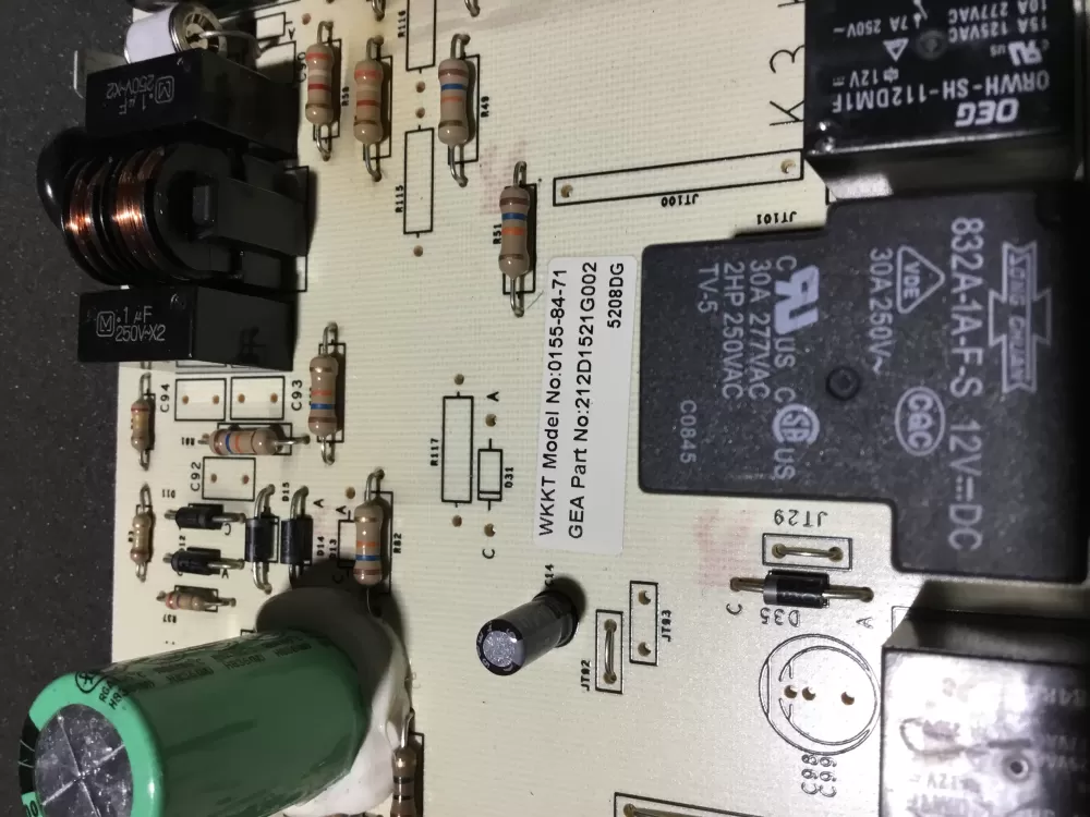 GE 212D1521G002 Dryer Control Board AZ78010 | NRV610