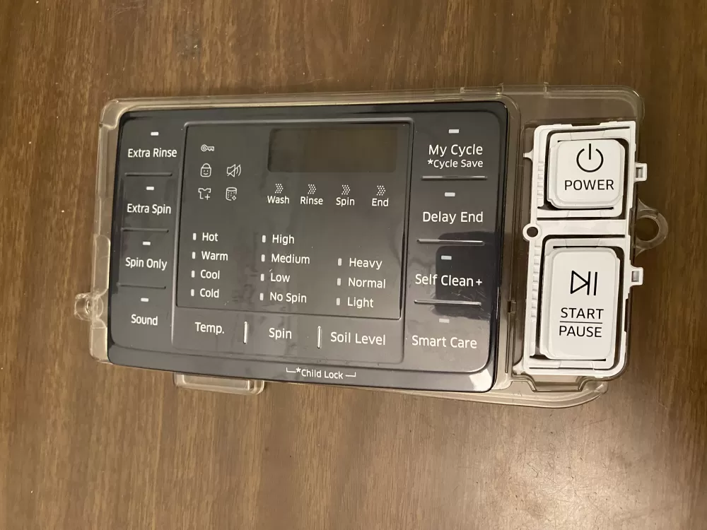 Samsung DC92-01607J DC94-06643A Dryer UI Control Board  AZ97638 | BK1481