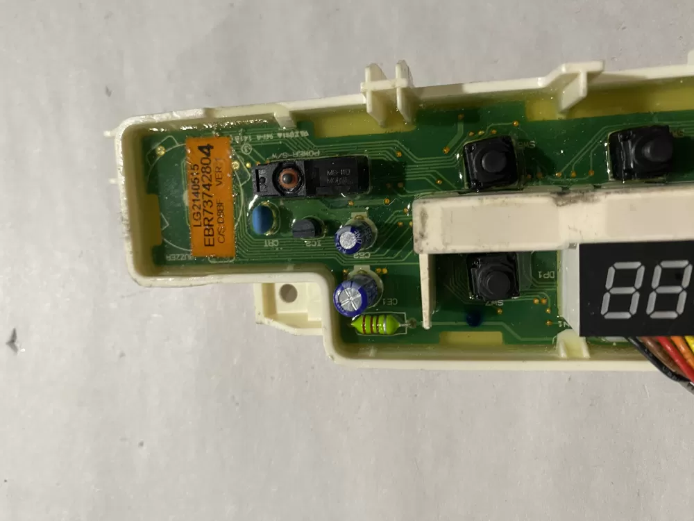 LG EBR73742804 Dishwasher Display Control Board AZ200324 | BK2801