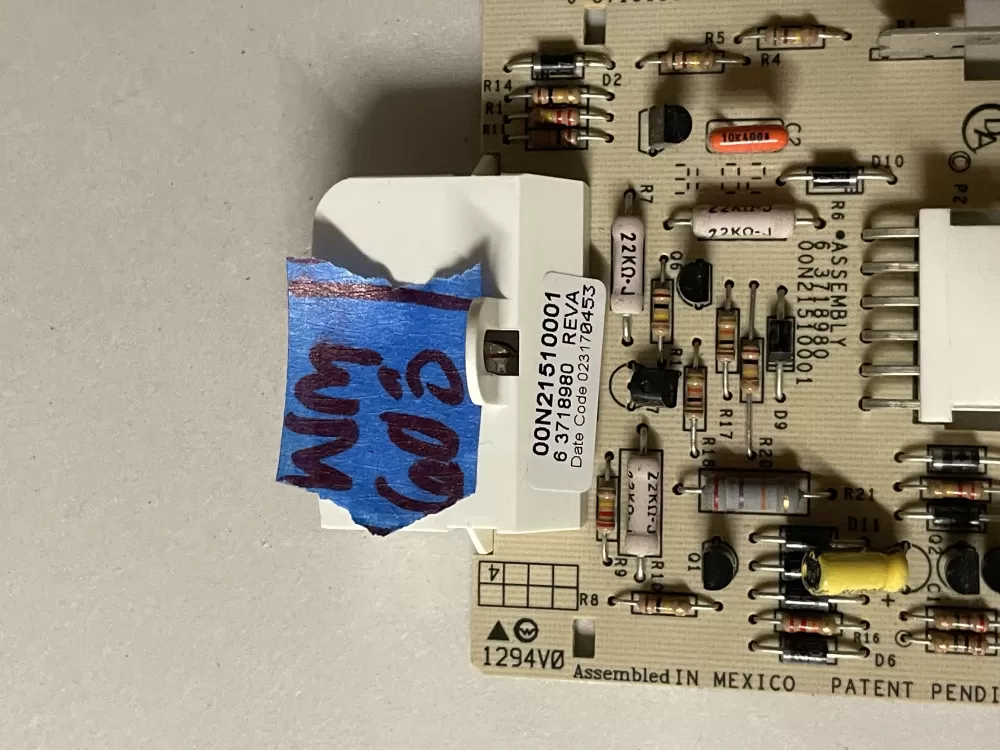Maytag Dryer 63718980 Control Board AZ47143 | Wm603