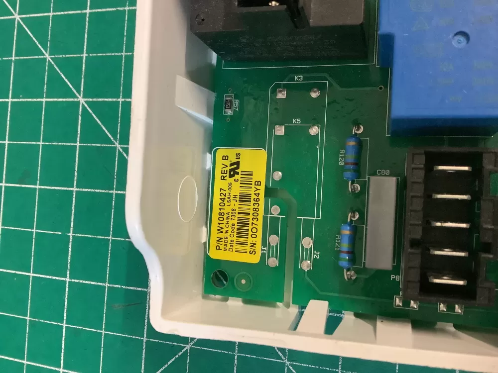 Whirlpool W10810427 Dryer Control Board AZ226752 | NR340
