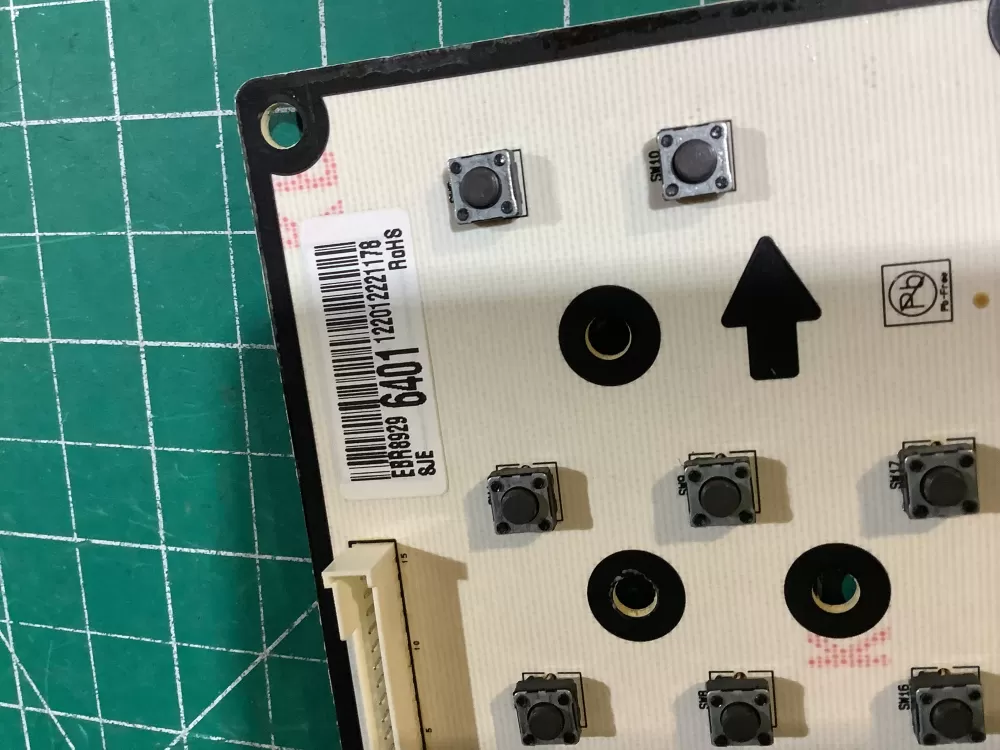 LG Ebr89296001 Range Control Board Pcb Display Assembly AZ162635 | ZC235