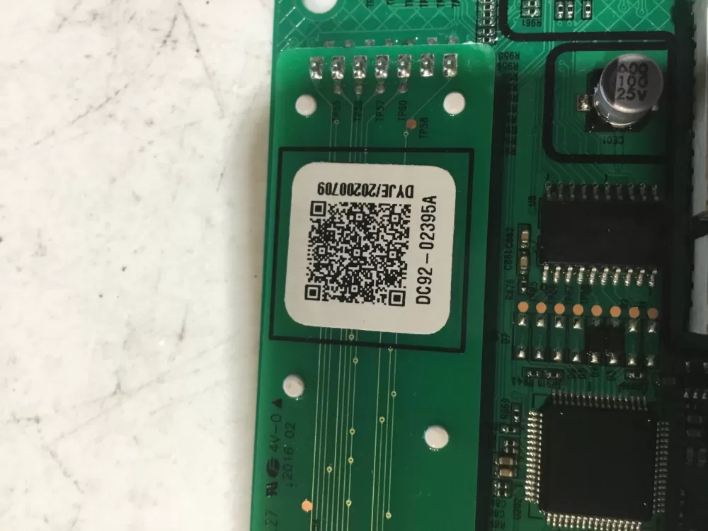 Samsung DC92-02395A Dryer Control Board AZ48748 | NR1792