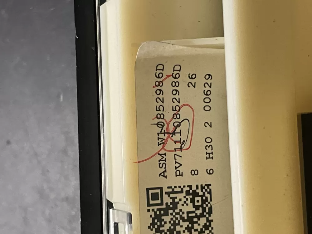 KitchenAid W10852986 W10860253 Dishwasher Control Board Panel AZ10172 | V141