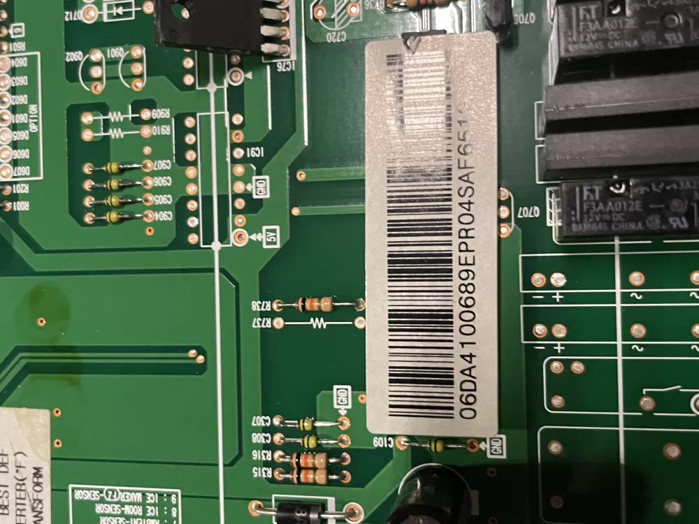 Samsung DA41-00689E Refrigerator Control Board AZ25763 | WM739