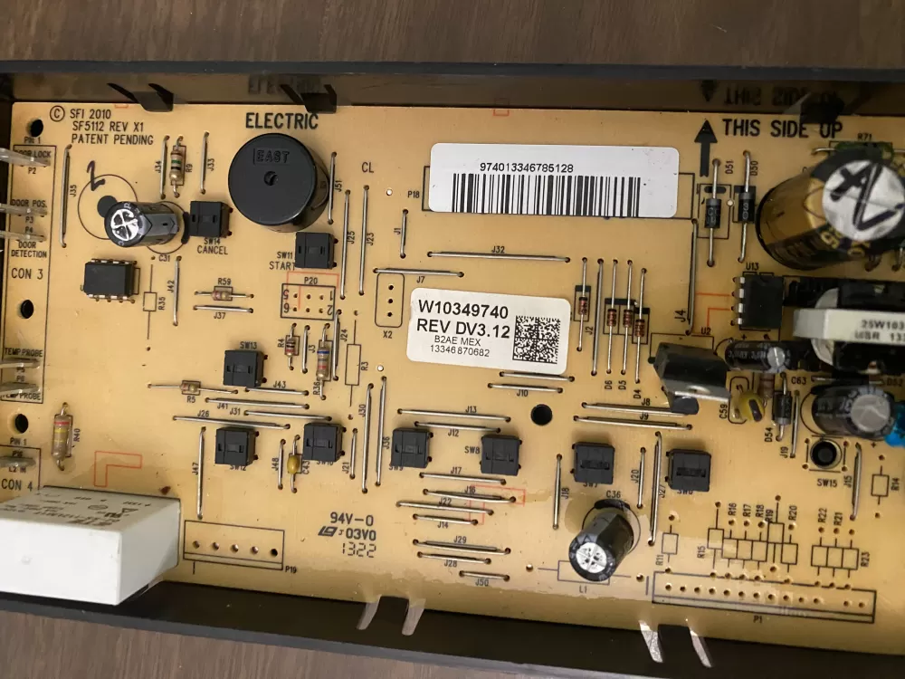 Whirlpool AP6023223 W10349740 Range Control Board AZ101732 | BK943