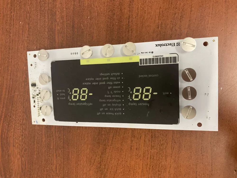 Frigidaire 242209731 Refrigerator Display Control Board