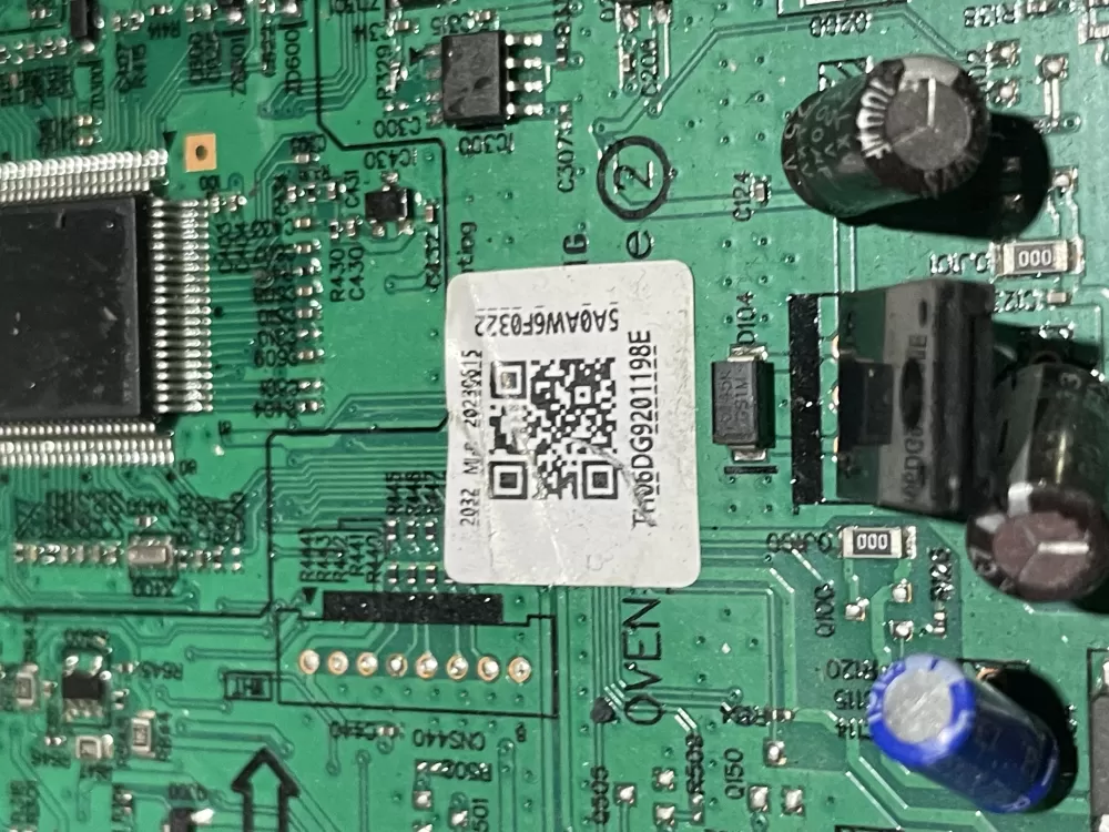 Samsung DG92 01198E Range Control Board AZ146550 | Wm2460