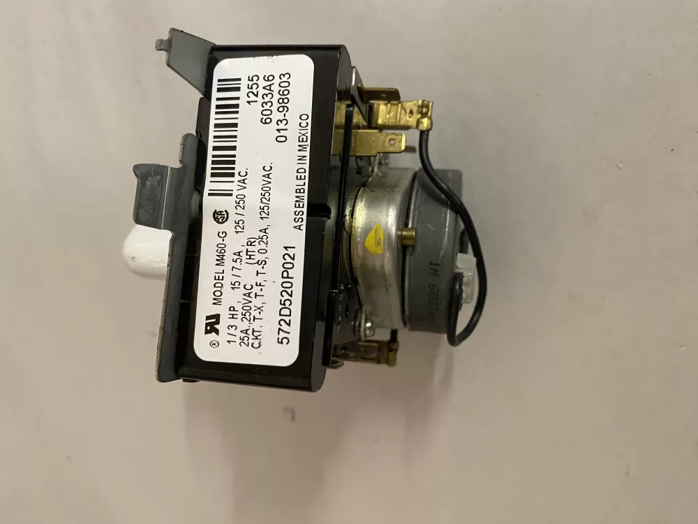 GE 572D520P021 WE4M271 Dryer Timer