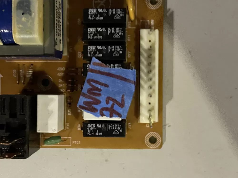 LG 6871W1A497A 6870w1a497b Microwave Control Board Panel AZ34588 | Wm72