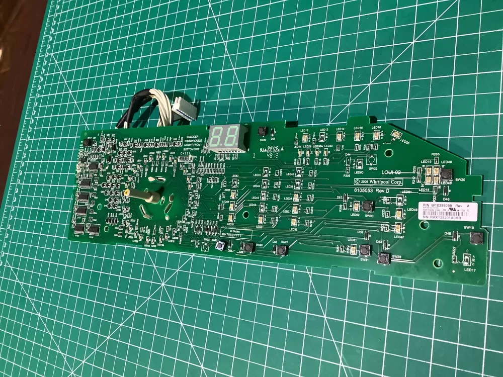 Whirlpool W10399099 Washer Control Board