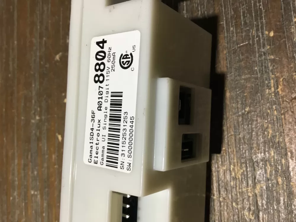 Frigidaire A01078804 242207704 Refrigerator UI Control Board AZ61336 | NR2040