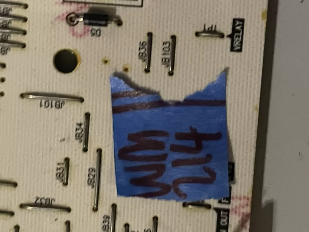 GE 165D7802P003 Dishwasher Control Board AZ34758 | Wm214