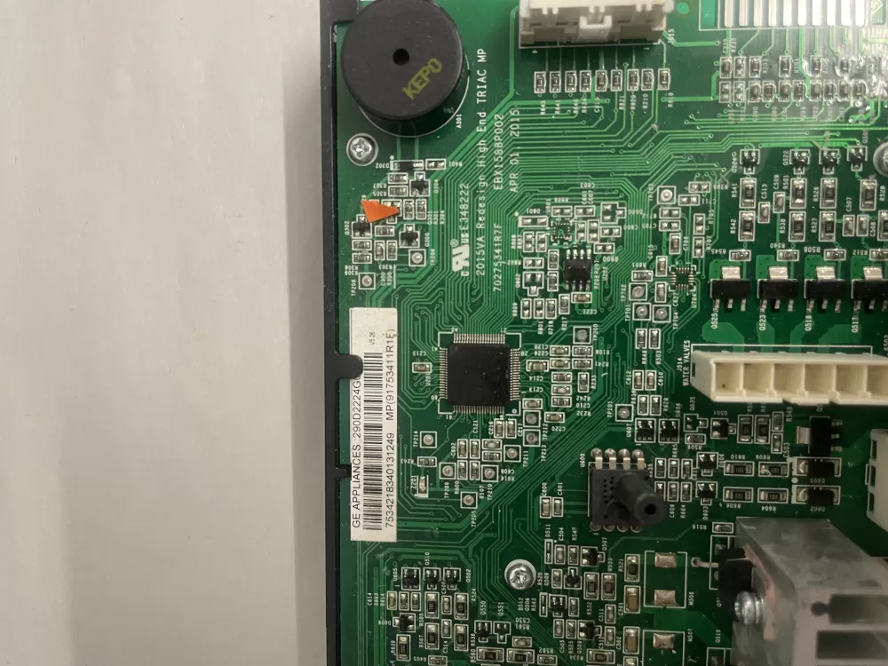 GE EBX1588P002 Washer Control Board AZ209889 | KMV776