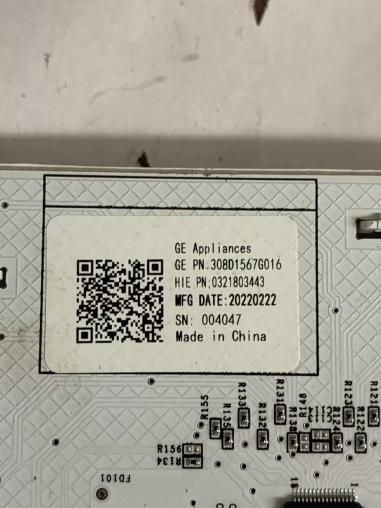0321803443 GE Dryer Board - Display / Interface