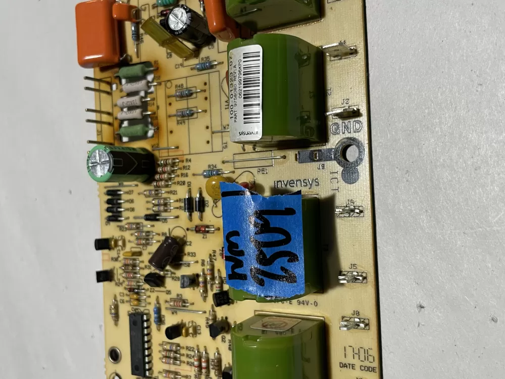 Whirlpool Amana 100 01323 07 9758080 Range Control Board AZ153766 | Wm2509