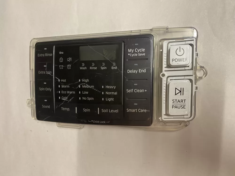 Samsung DC92-01607J  AP6243588  DC94-06643A  DC93-00376D  PS12084833 Dryer UI Control Board