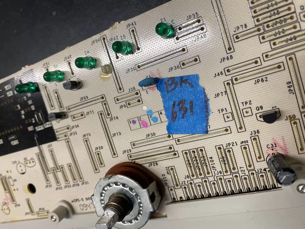 GE 175D5261G023 EBX1129P004 WH12X10439 Washer Control Board AZ14776 | BK631