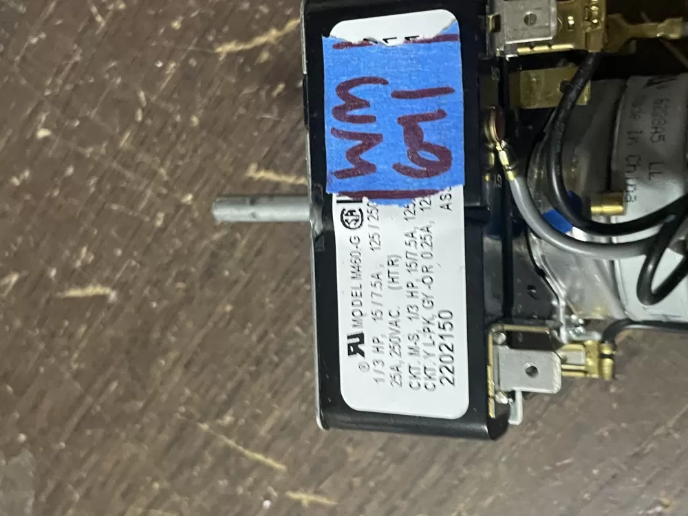 Whirlpool Maytag Magic Chef Admiral 2202150 Dryer Timer AZ47625 | Wm562