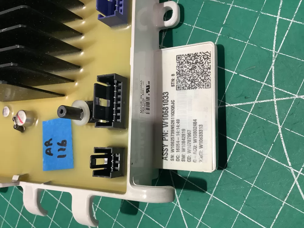 Whirlpool W10681033 W10812422 PS11723056 Washer Control Board AZ187618 | AR116