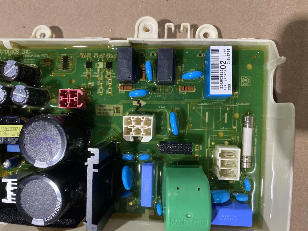 LG EBR80342110 EBR80342102 PS11711008 Washer Control Board AZ70330 | BKV607