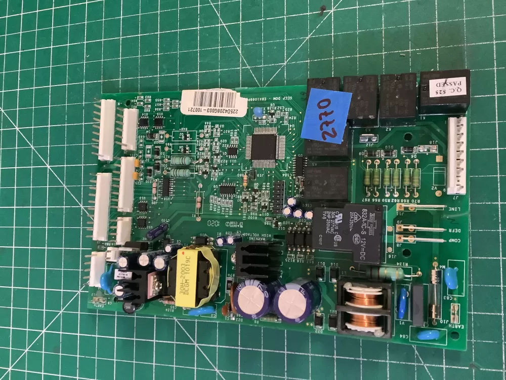 GE 225D4208G003 EBX1069P007 Refrigerator Control Board AZ198814 | NR2770