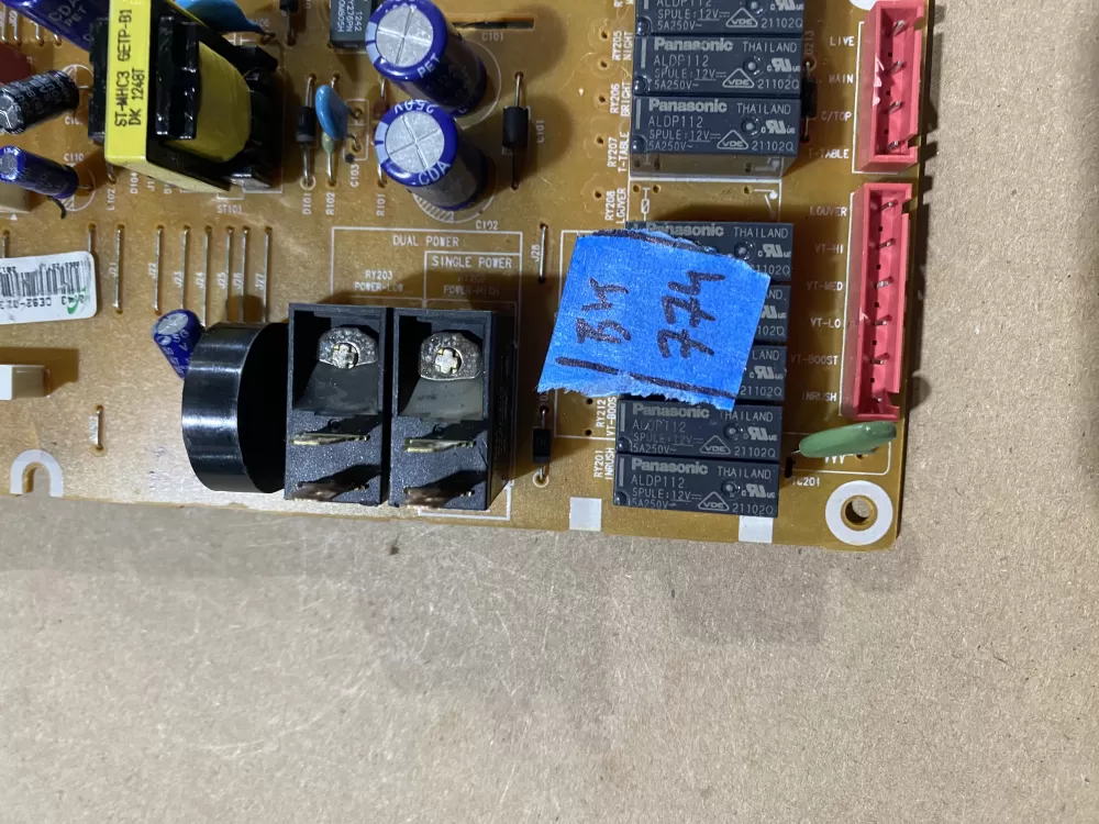 Samsung DE92-02329F Microwave Control Panel AZ88321 | BK774