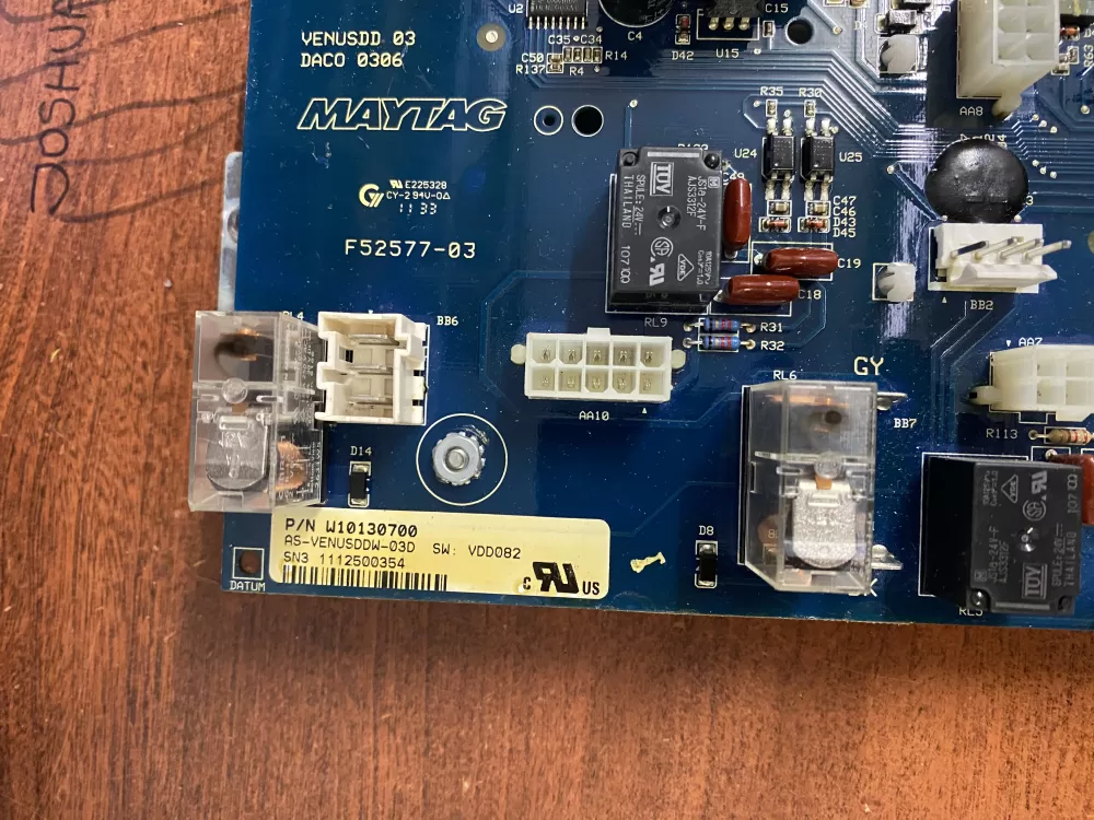 Maytag Commercial Gas Dryer Control Board UI LCD Display AZ98577 | BK1414