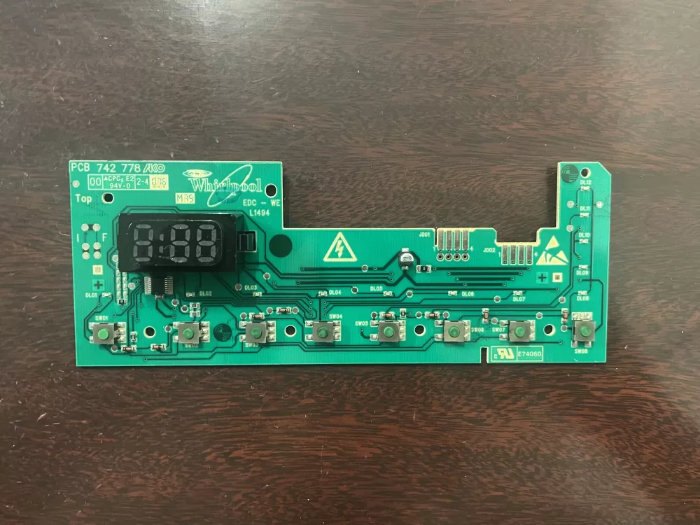 Maytag  Whirlpool WPW10192981  AP6016664  W10192981  4442009  PS11749957  461970422451-1 Washer Control Board