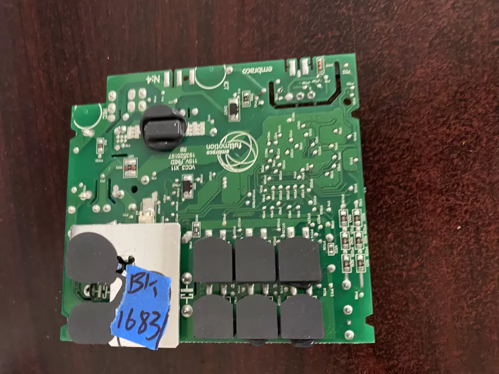 GE 219327075 VCC3 1156 62 Refrigerator Inverter Control Board AZ33128 | BK1683