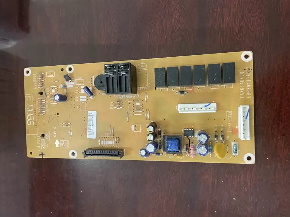 GE EBR80411806 Microwave Control Board