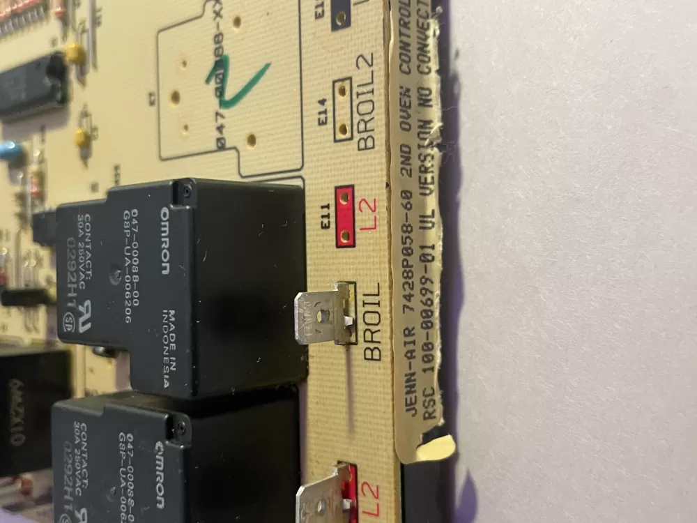 Jenn-Air 7428P058-60 Oven Relay Control Board AZ195820 | Wm1082