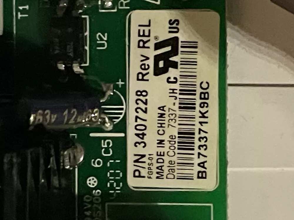 Whirlpool 3407228 Kenmore WP3407228 Dryer Control Board AZ31906 | Wm88