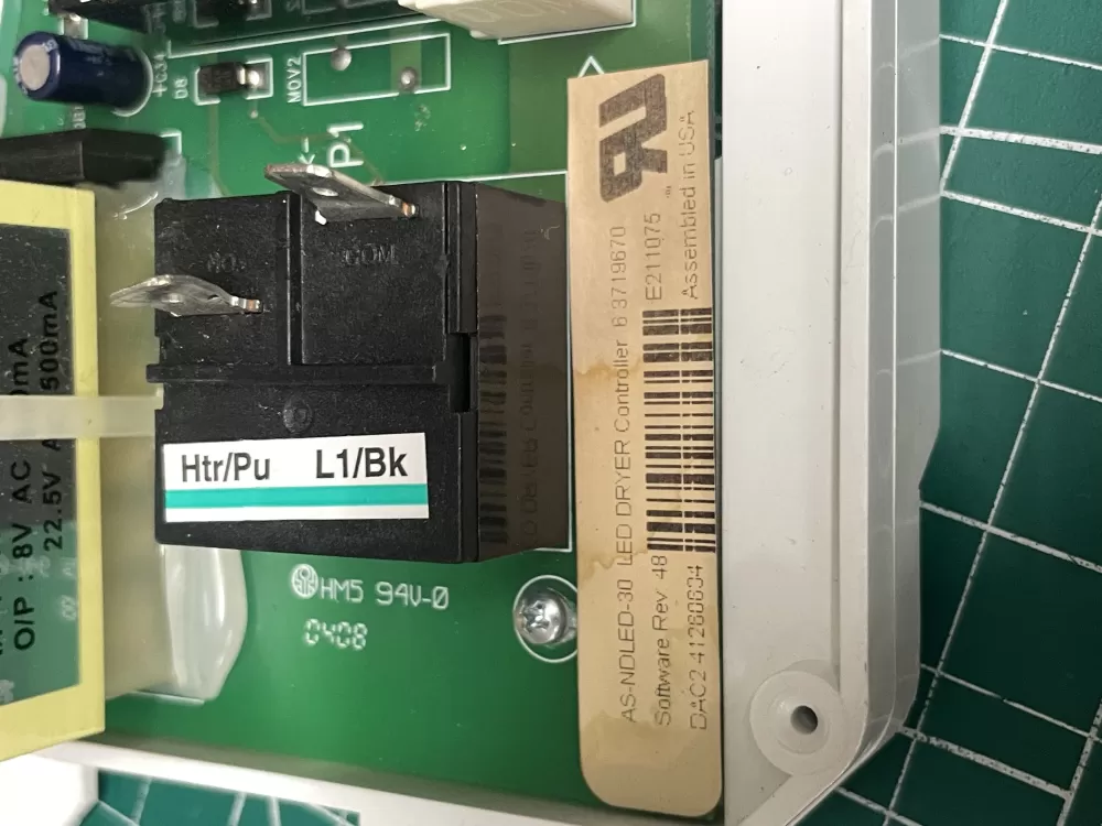 Maytag 6 3719670 Dryer Control Board AZ202560 | Wm2203