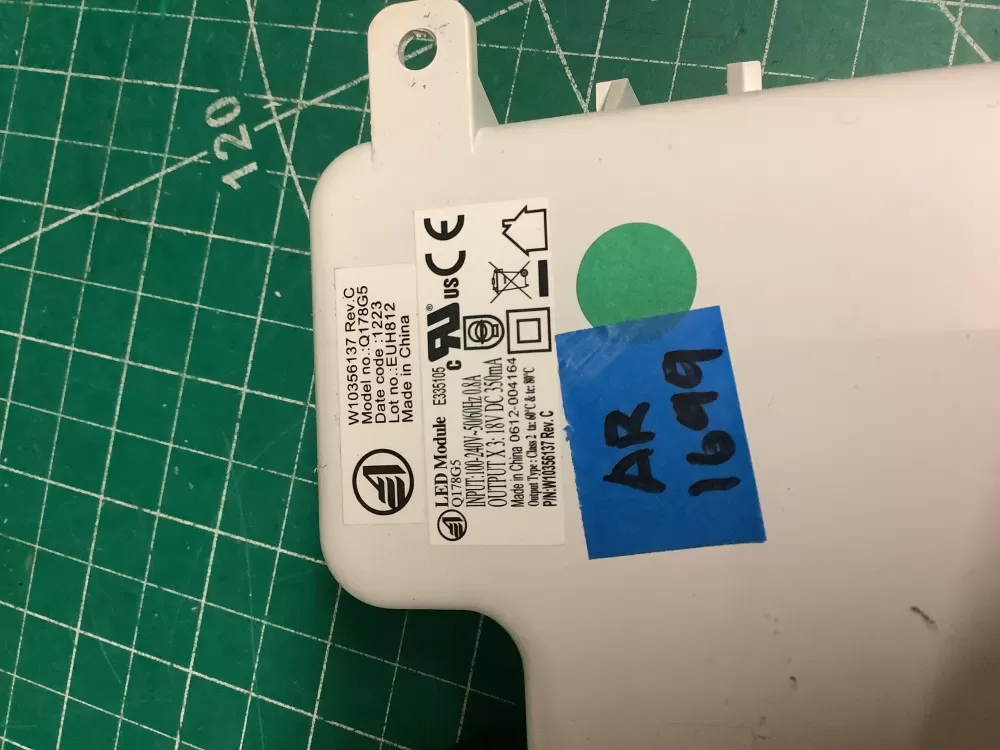 Whirlpool W11038857 Refrigerator Inverter Control Board AZ210669 | AR1699