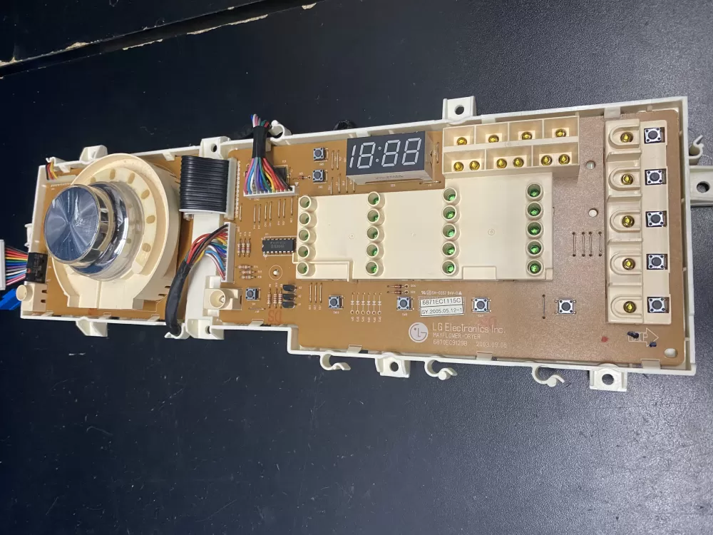 LG 6870EC9129B 6871EC1115C Dryer Control Board