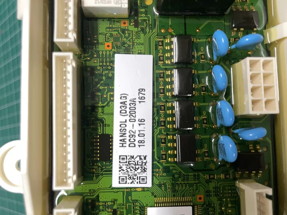 Samsung DC92 02003A Washer Control Board AZ202662 | Wmv823