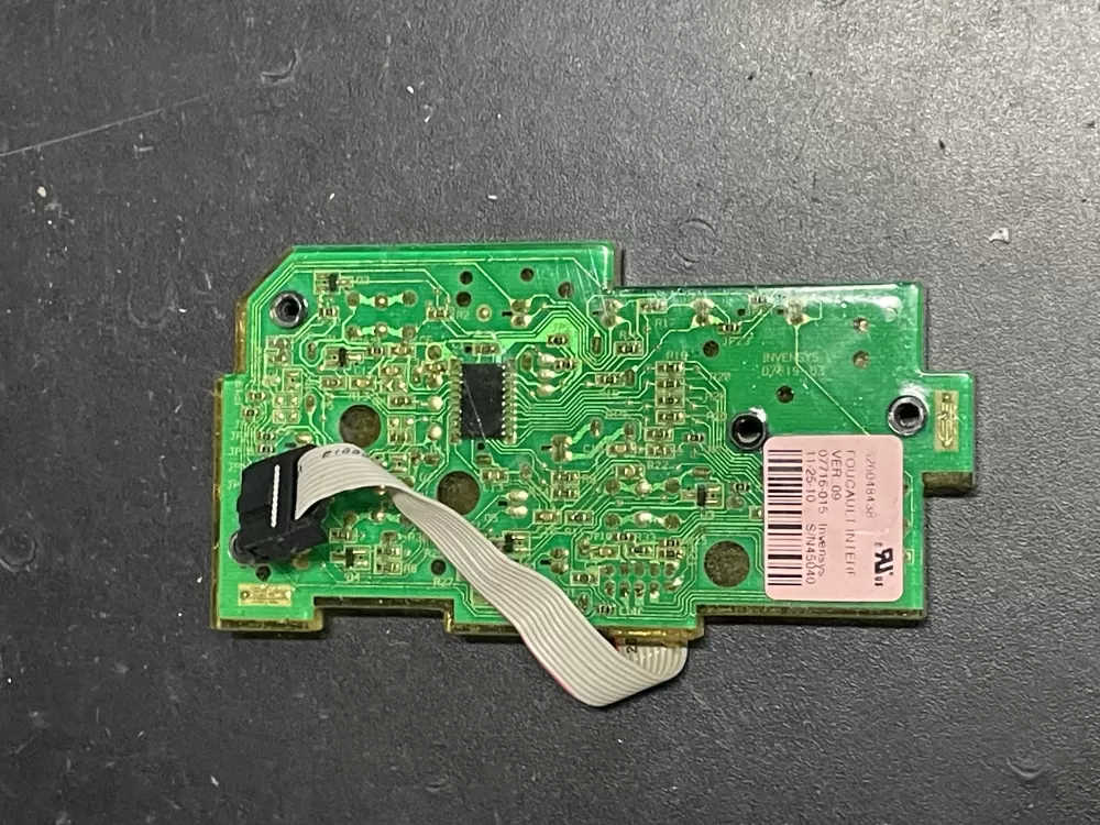 Whirlpool 926048438 Washer UI Control Board