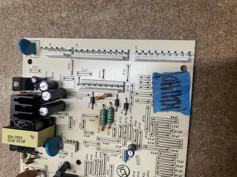 GE Control Board EBX1110P002 200D49742G004 WR55X10996 Fridge AZ4699 | KM1410