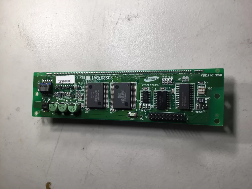 Samsung Microwave 20S207DA1 50743985 Control Board AZ40269 | NR21