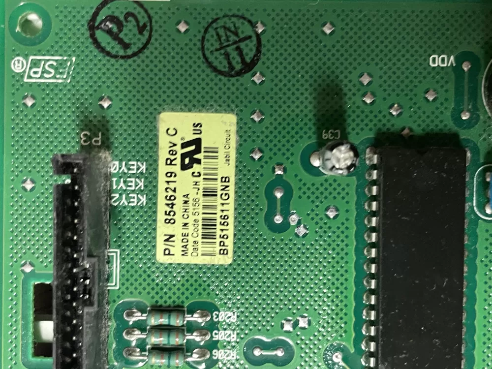 Whirlpool WP8546219 Dryer Control Board AZ37257 | Wm459