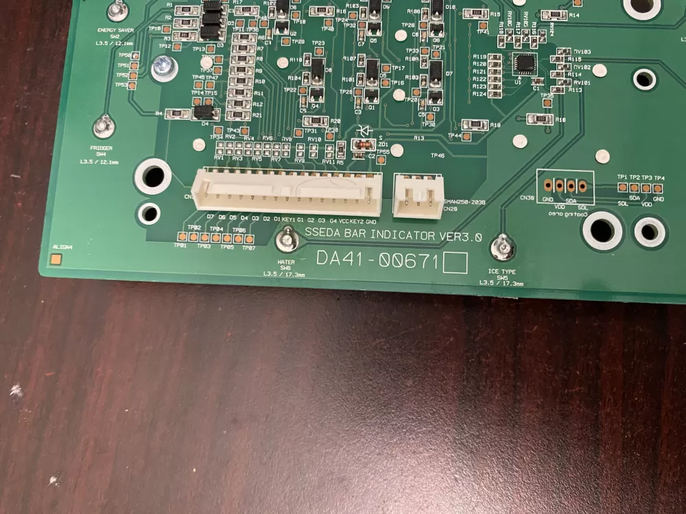 Samsung DA41-00671 Refrigerator Control Board AZ39666 | BK564