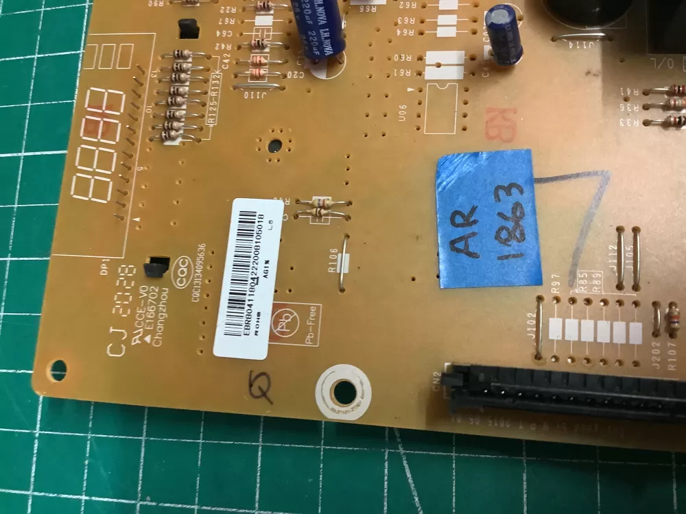 LG Kenmore EBR80411804 AP7223334 Microwave Control Board Panel AZ201443 | AR1863