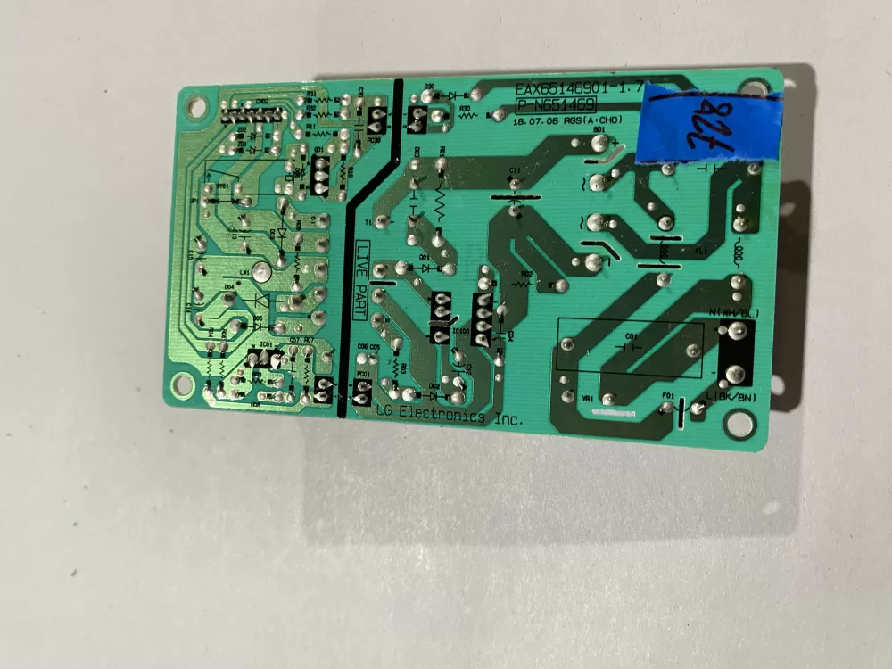 LG EBR80595701 Range Oven Control Board AZ175343 | BK728