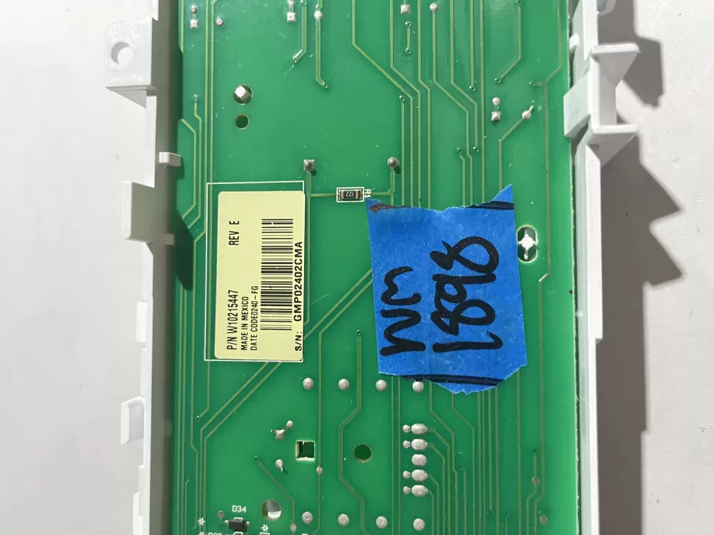 Whirlpool W10215447 Washer Control Board AZ227802 | Wm1898