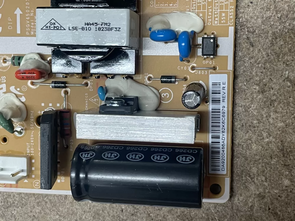 Samsung DA92 00486A Refrigerator Control Board AZ20328 | KM1649